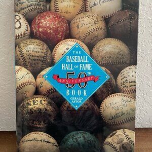 The Baseball Hall of Fame 50th Anniversary Book Sports Baseball